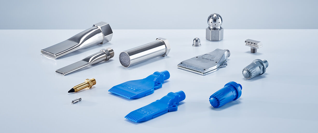 Multichannel Flat Fan Nozzle